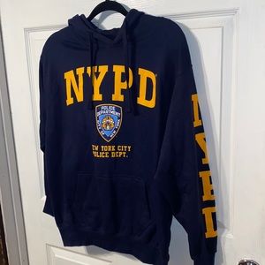 NYPD hoodie size small oversized